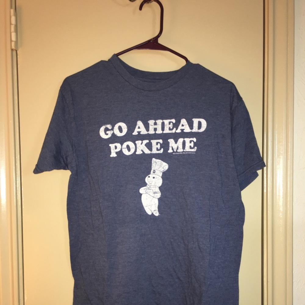 Men’s savvy Pillsberry dough boy graphic T